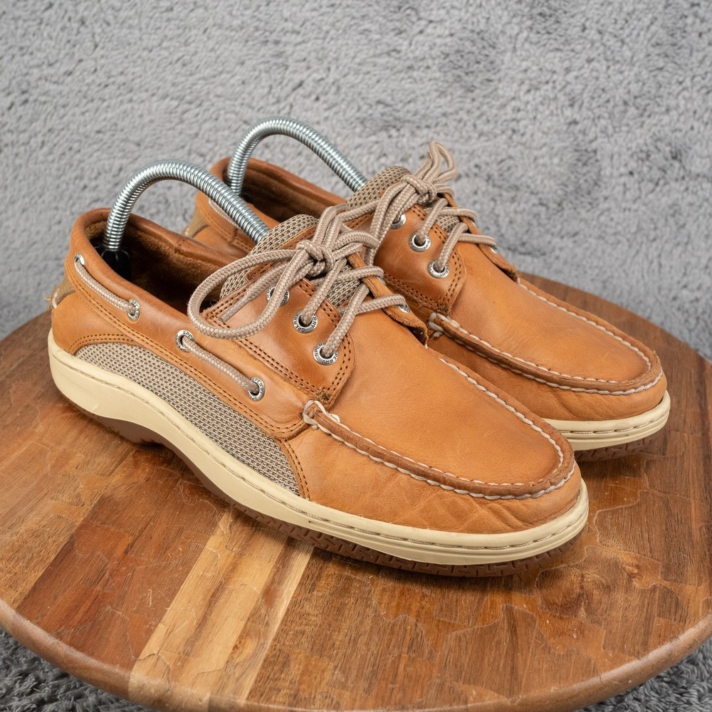 Sperry Men's 8 Top-Sider Billfish 3-Eye Boat Shoe Billfish Dark Tan